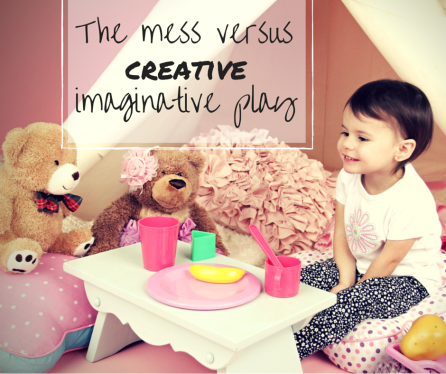 Creative imaginative play for little ones